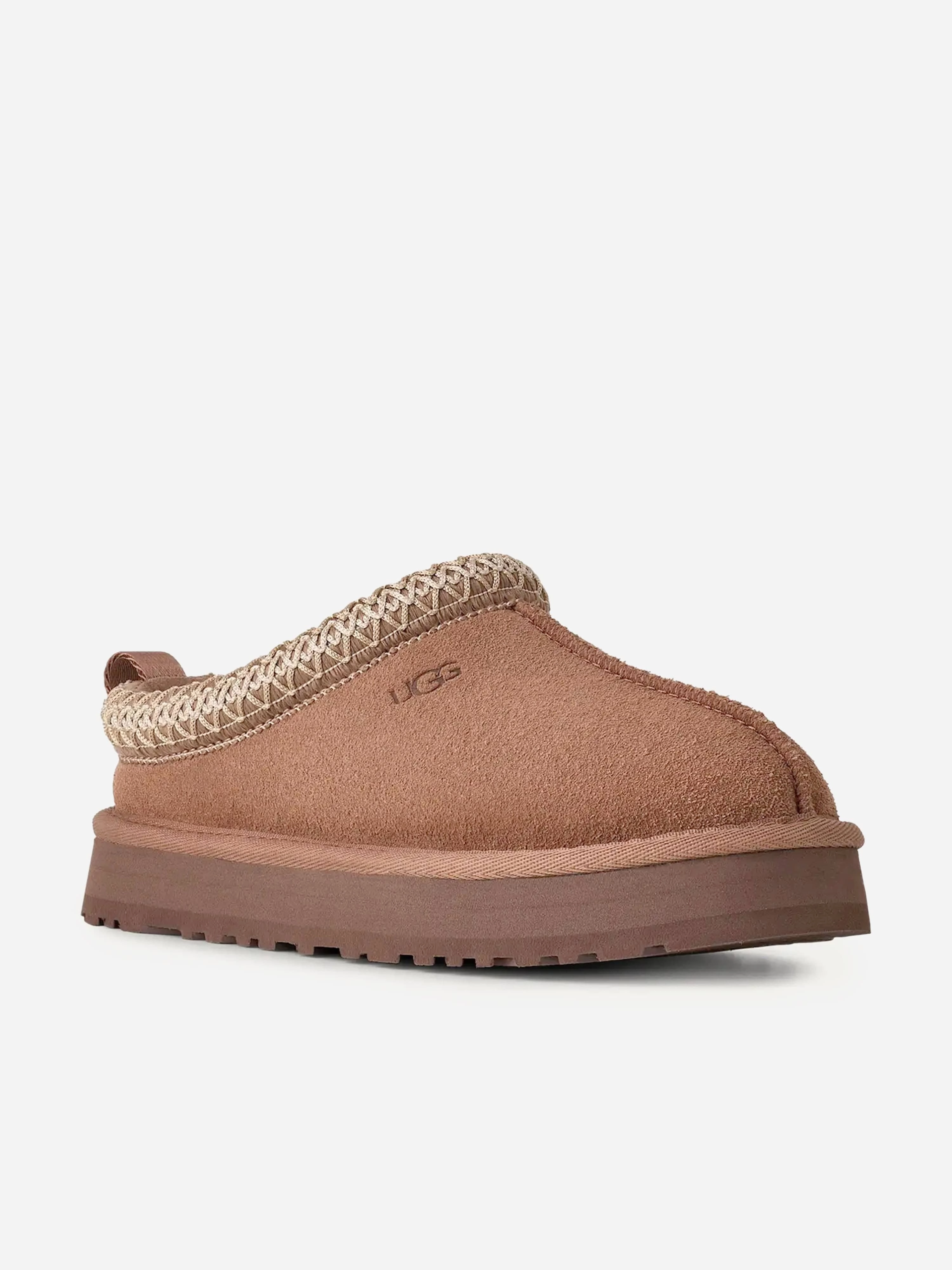 UGG Kids Tazz Slippers in Brown Slides Modesto