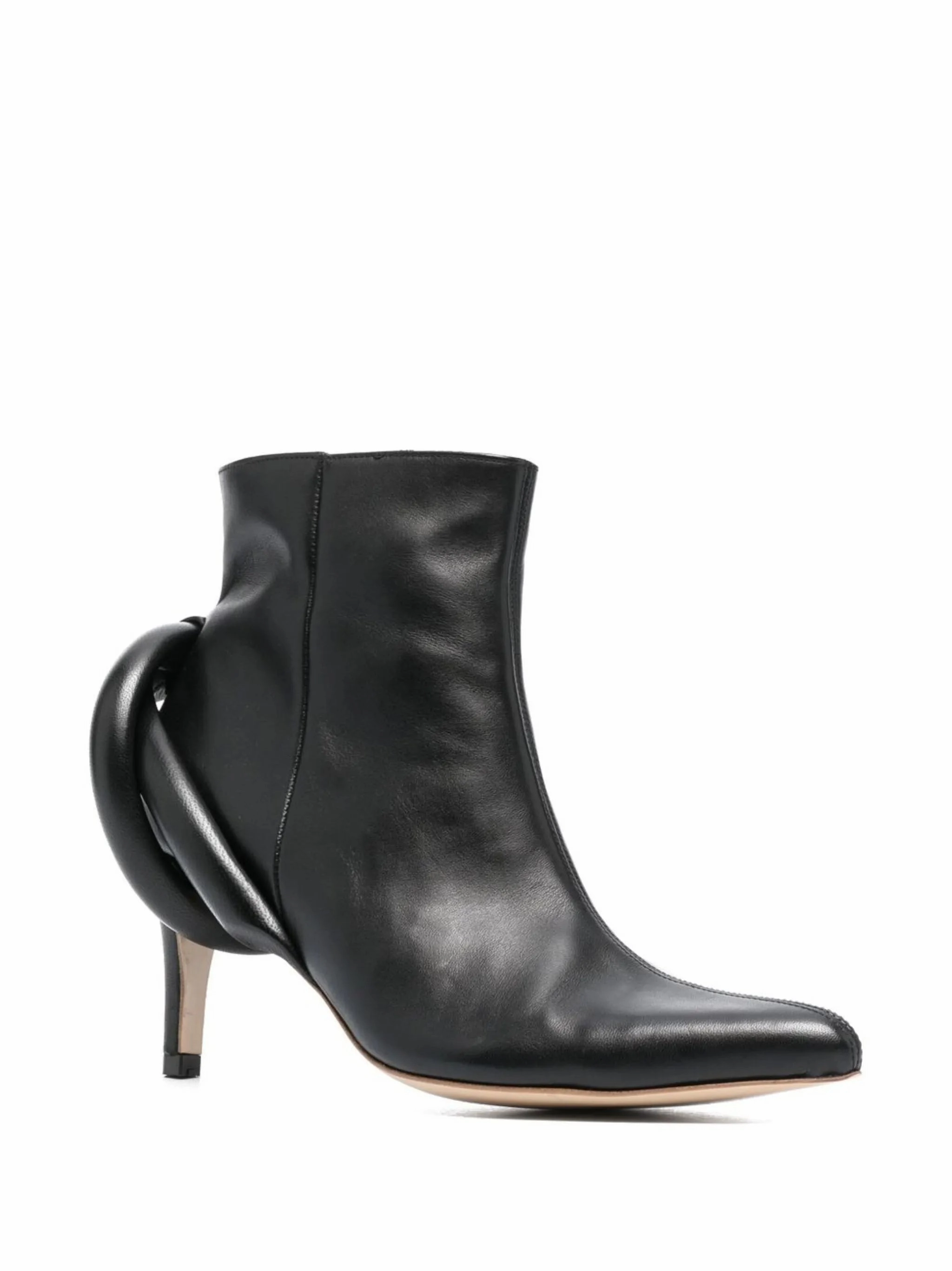 Boots Most Comfortable Closer 75mm Puffy Knot ankle boots