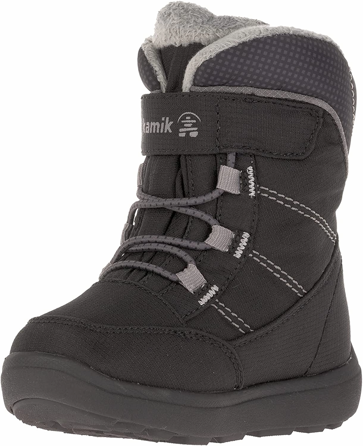 Kamik Kid's Stance 2 Winter Boot Leather Tie Up Boots