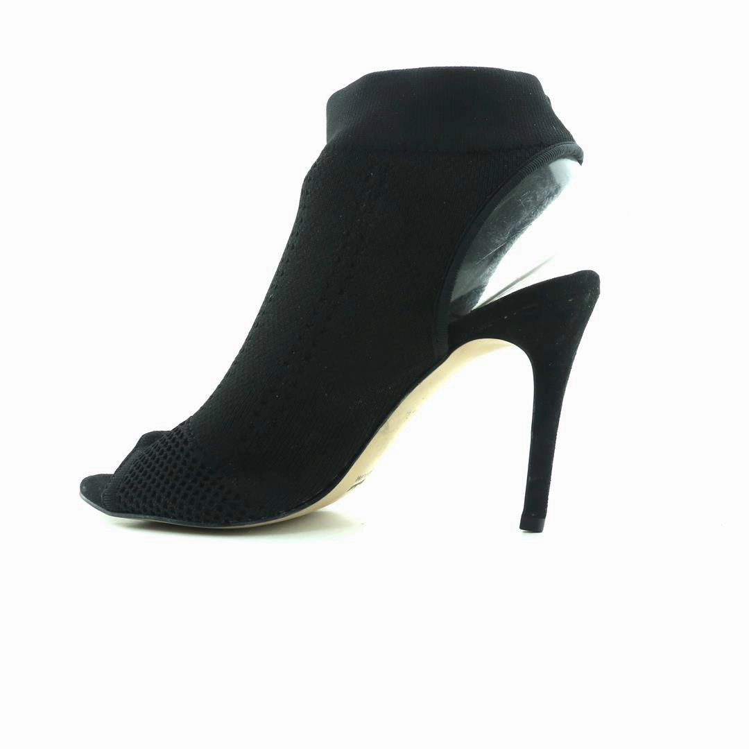 Suede Knee Boots With Block Heel AMISU .