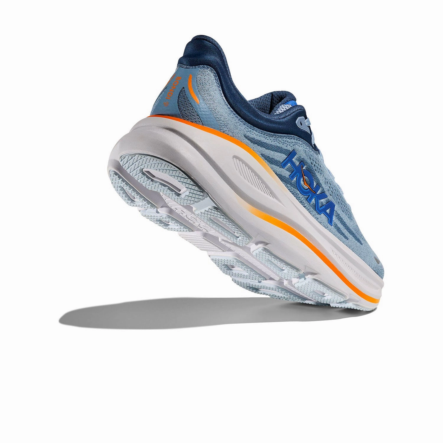Men's - HOKA Bondi 9 - Drizzle/Downpour Running Room Shoes