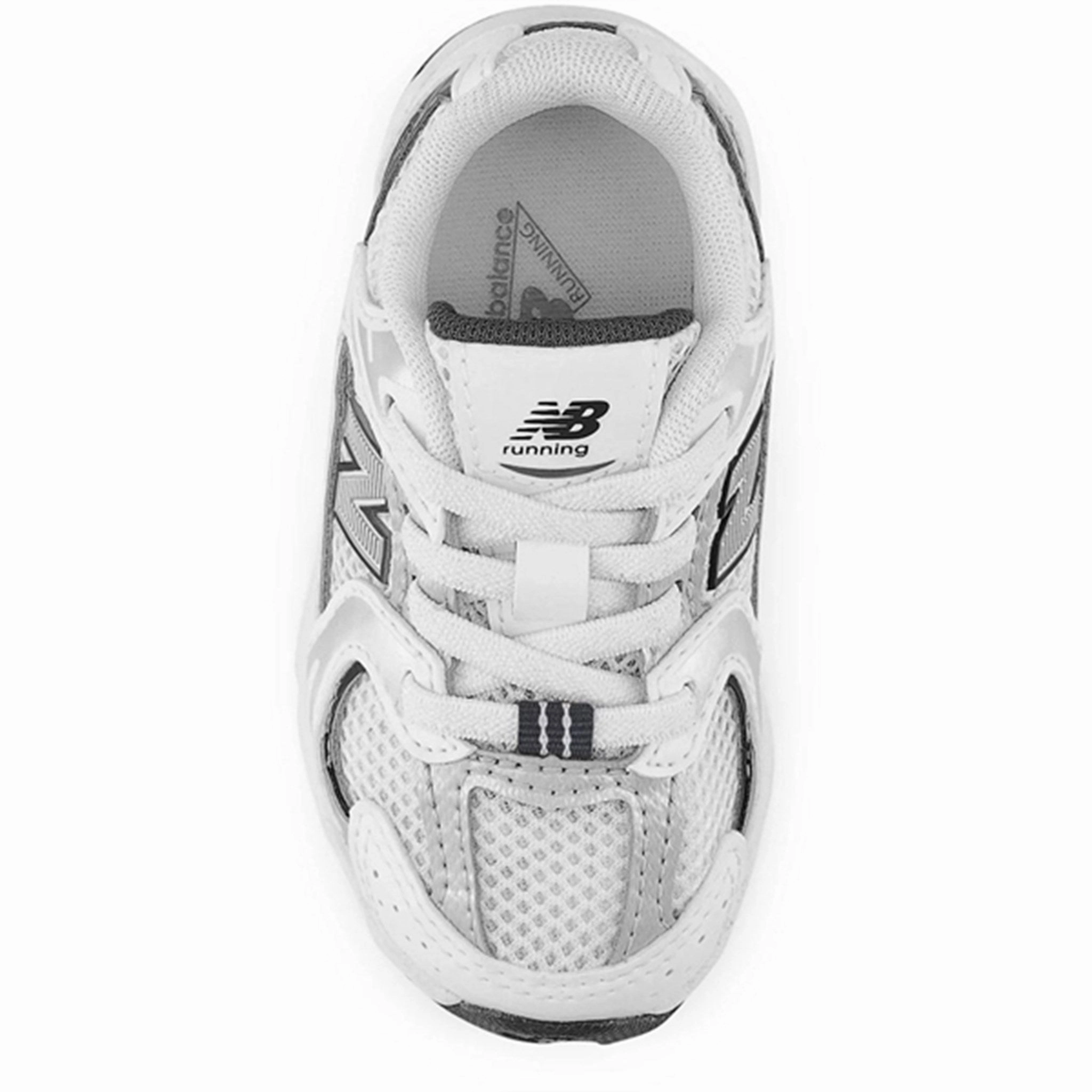 New Balance 530 Kids Bungee Lace Sneakers White Human Race Sneakers