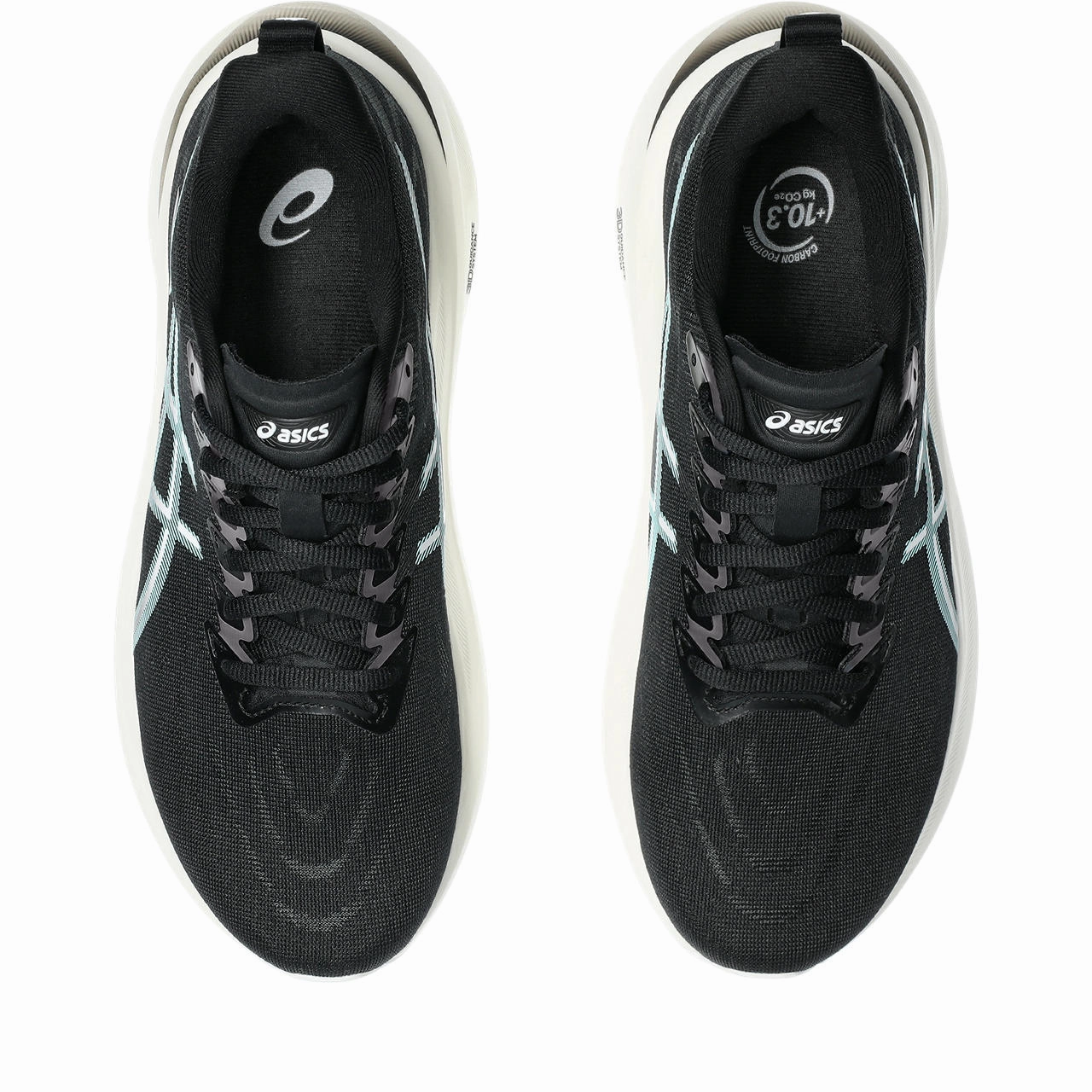 Asics Basic Running Shoes WOMEN'S GT-2000 13 - B - 004 BLACK/ILLUMINATE MINT