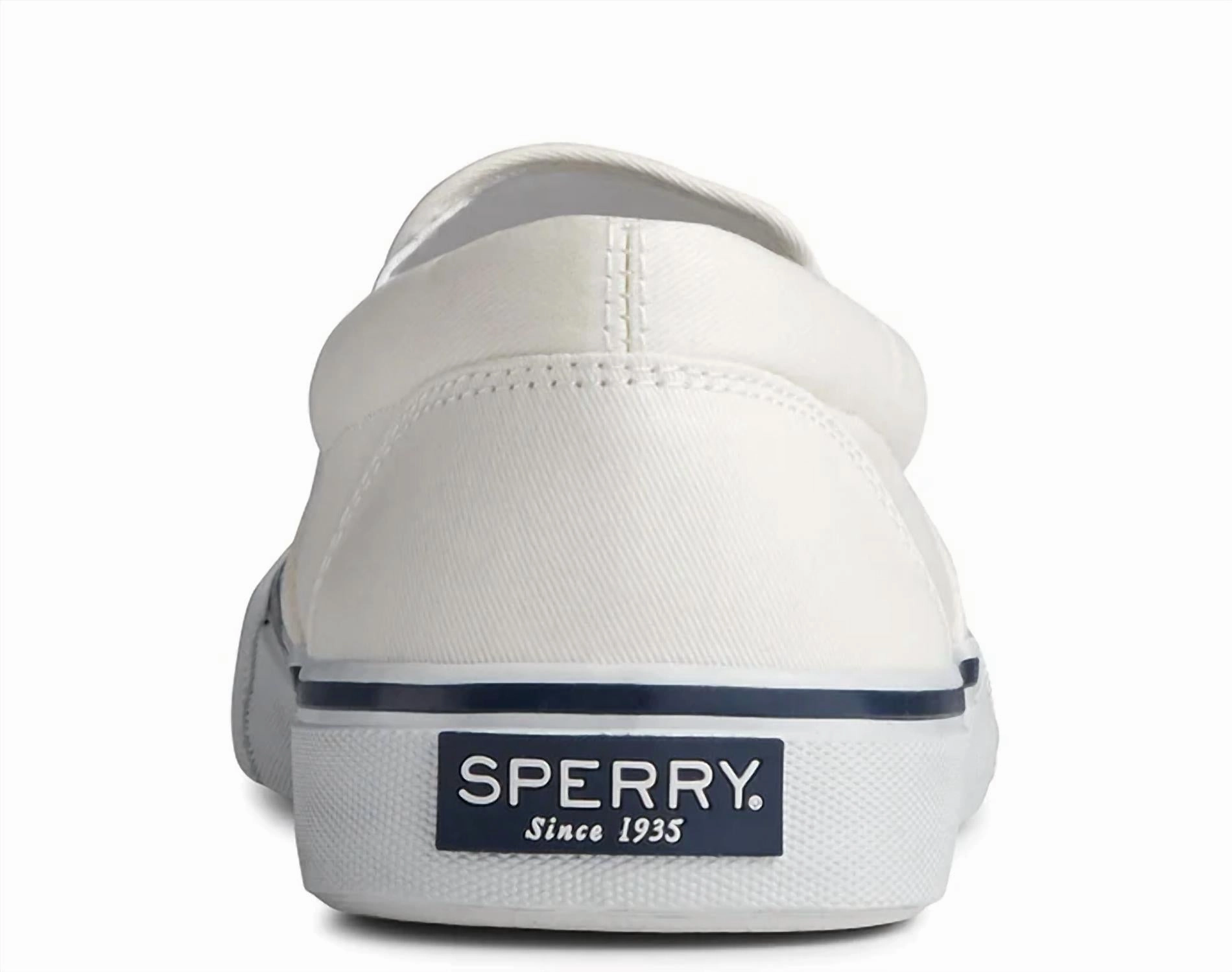 Men Striper Ii Slip On Sneakers In White Soft Sneakers