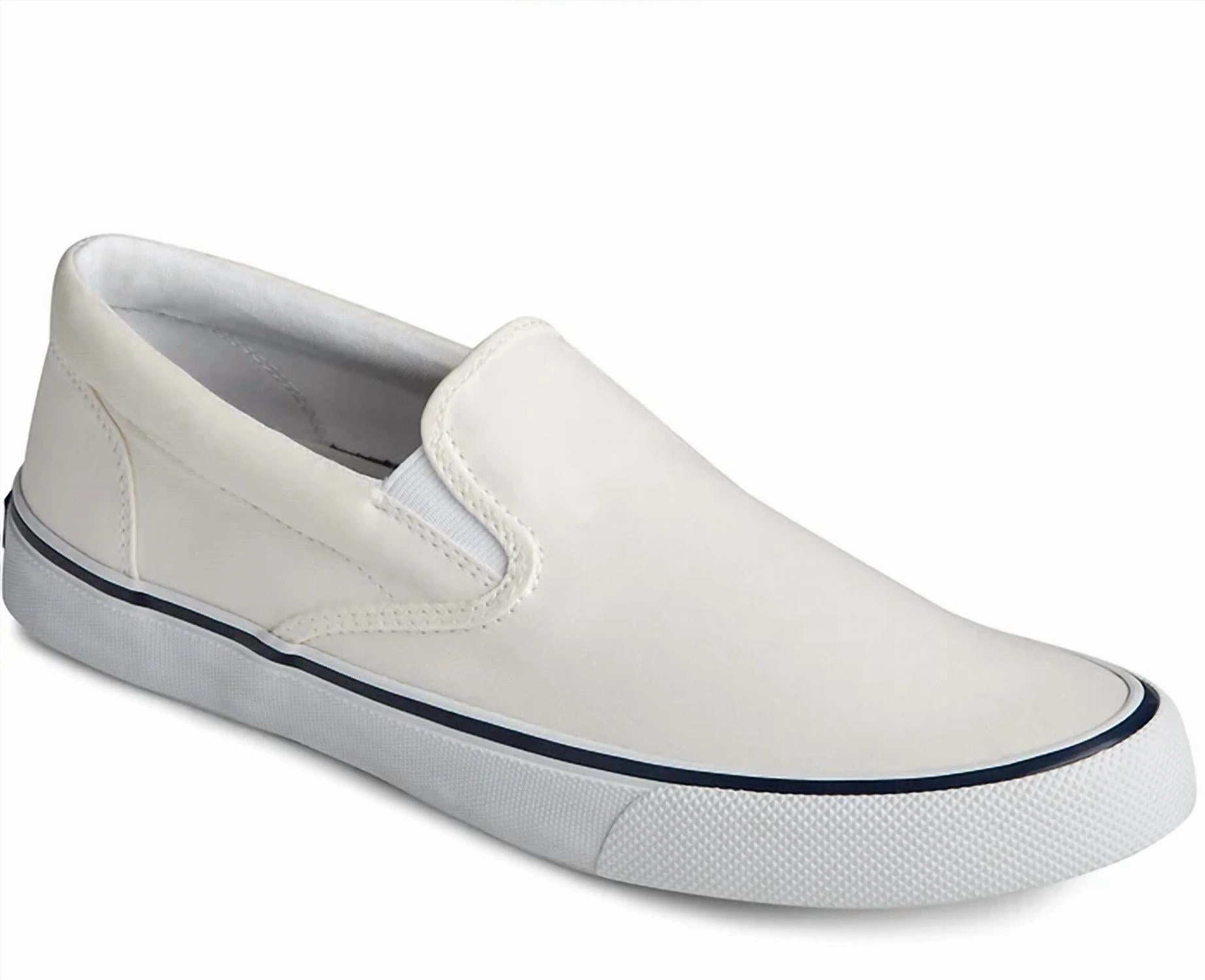 Rick Owens Sneakers Low Men Striper Ii Slip On Sneakers In White