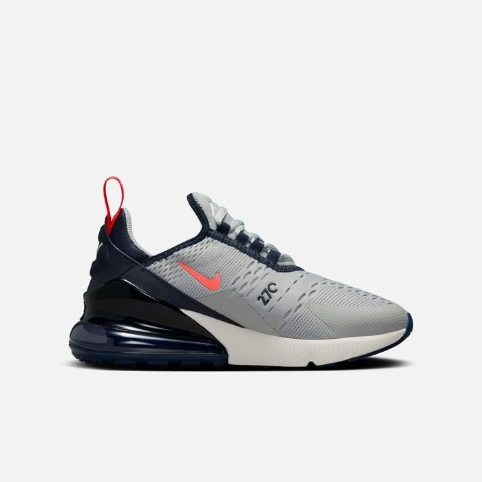 Nike Air Max 270 943345-028 Sneaker Kids Smoke Gray Obsidian Lifestyle Shoes Billie Eilish Nike Shoes