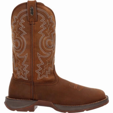 Tan Heeled Boots MEN'S REBEL STEEL TOE