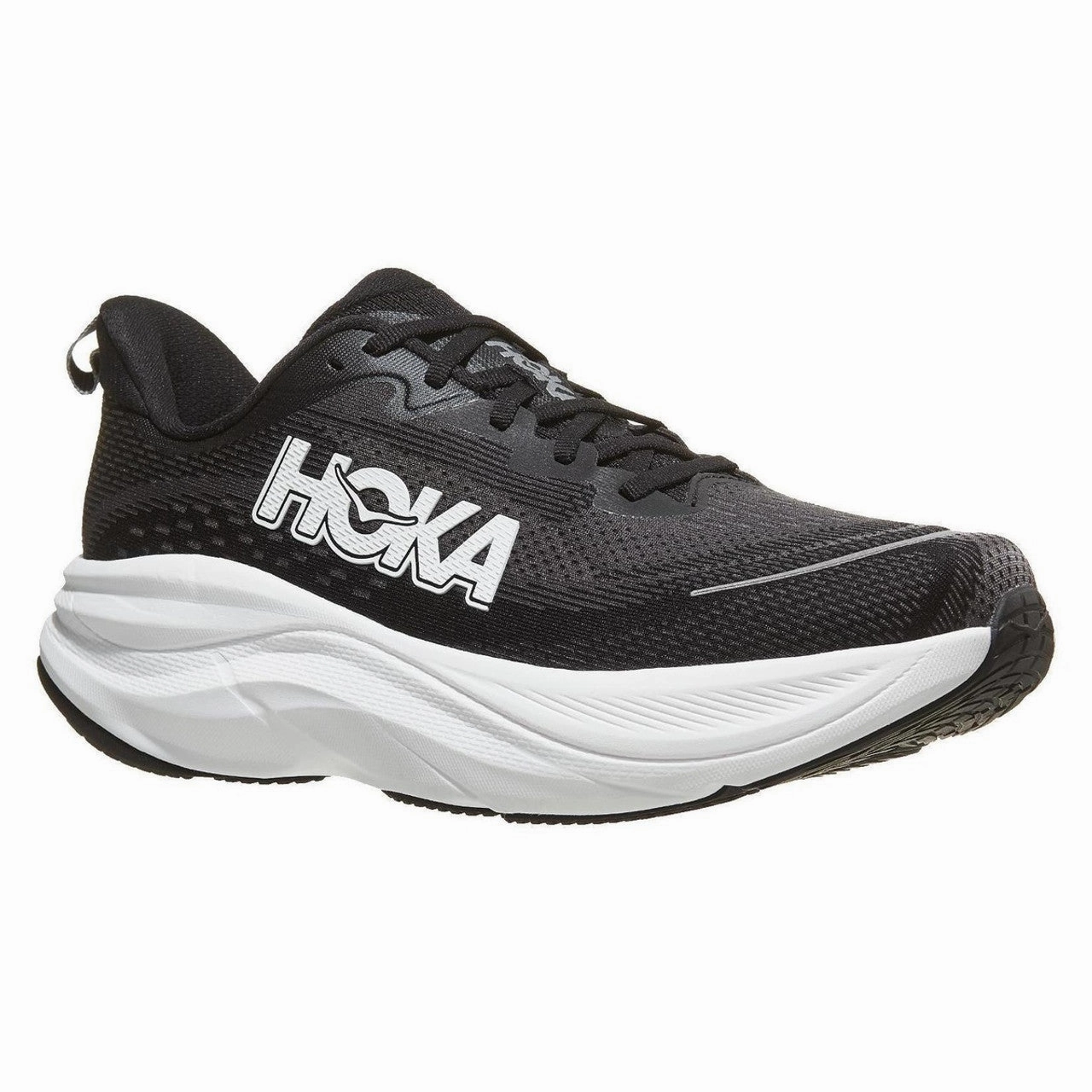 Most Comfy Men's - HOKA Skyflow - Black/White