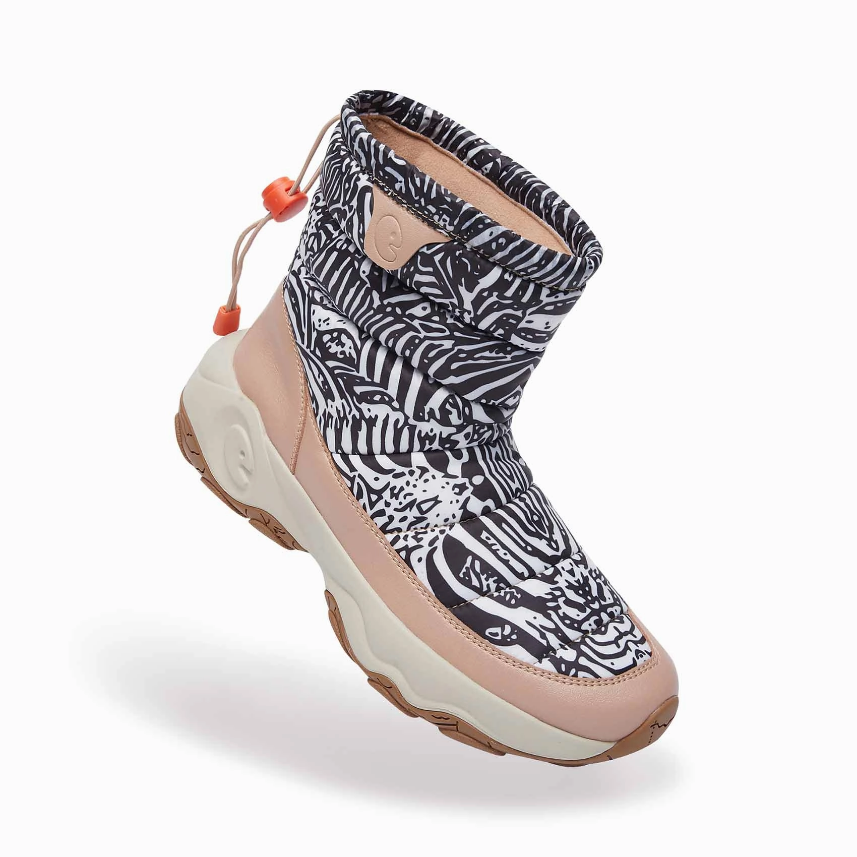 Boots With Faux Fur Wild Black & White Cazorla IV Women