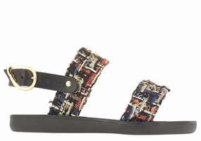 Little Clio Soft Black Bokyna Sandals