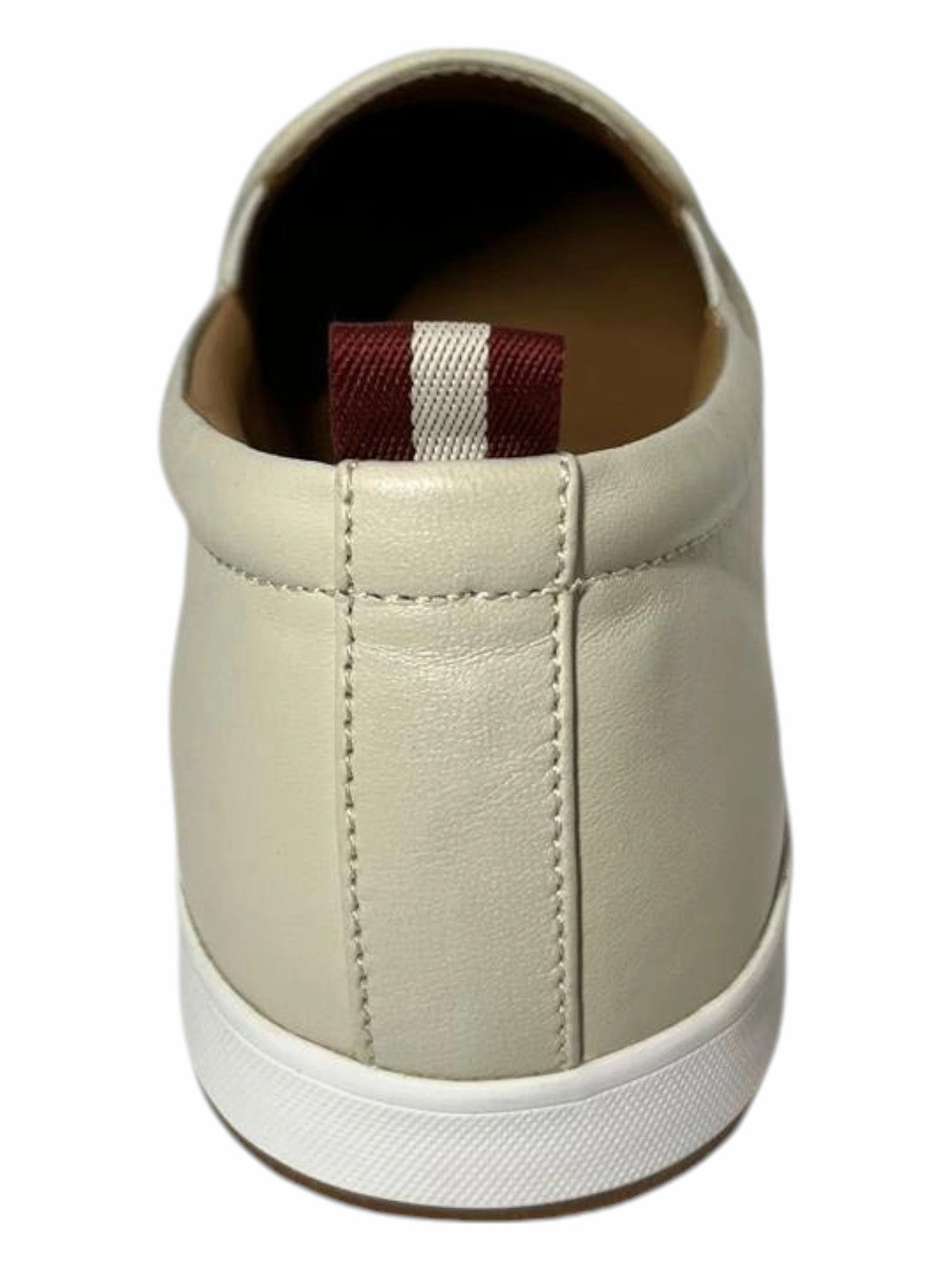 Best Business Casual Sneakers Bally Hinka 6211667 Ladies Bone Lamb Leather Sneakers