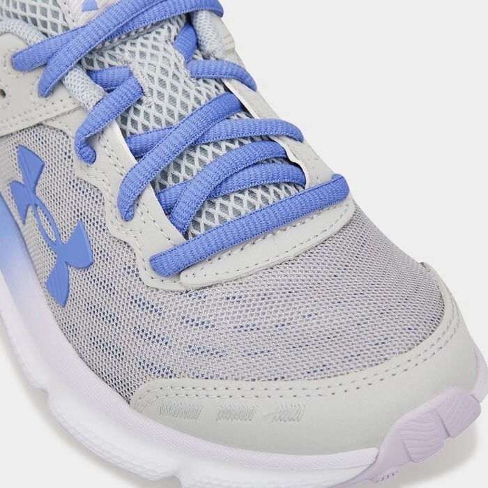 Under Armour Assert Sneakers Kids Gray Athletic Running Shoes JOBB730 Basketball Sneakers Wide Feet