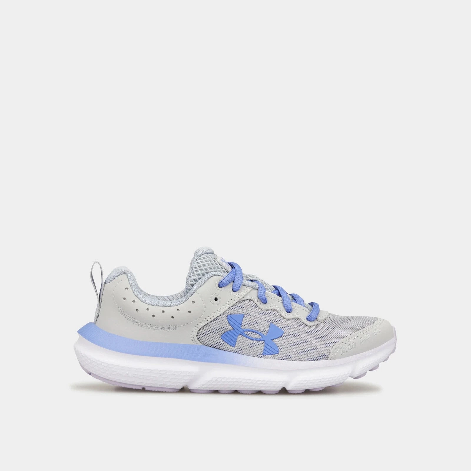 Under Armour Assert Sneakers Kids Gray Athletic Running Shoes JOBB730 Transparent Sneakers