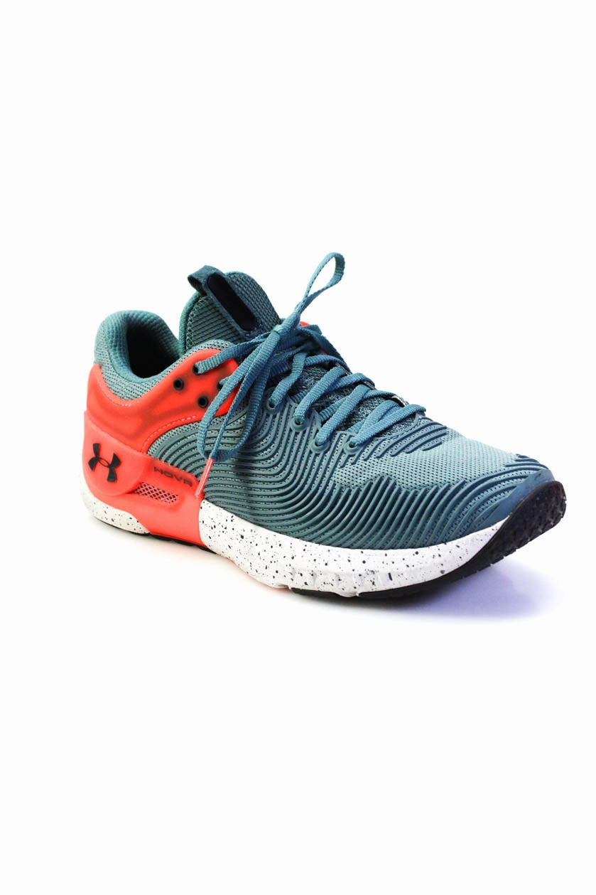 Sneakers To Play Tennis Under Armour Mens Colorblock Lace-Up Tied Round Toe Sneakers Blue