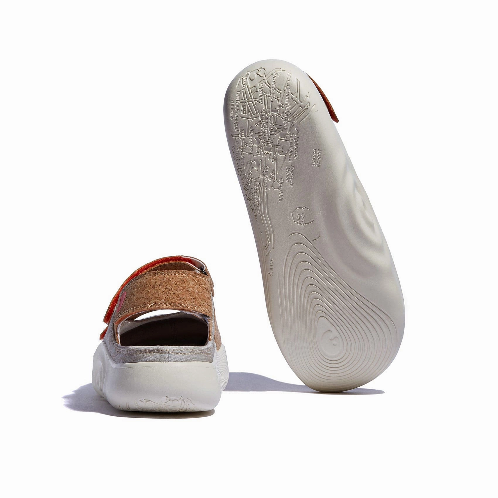 Cork Yellow Mahon III Men Ecco Shoes Yucatan Sandals