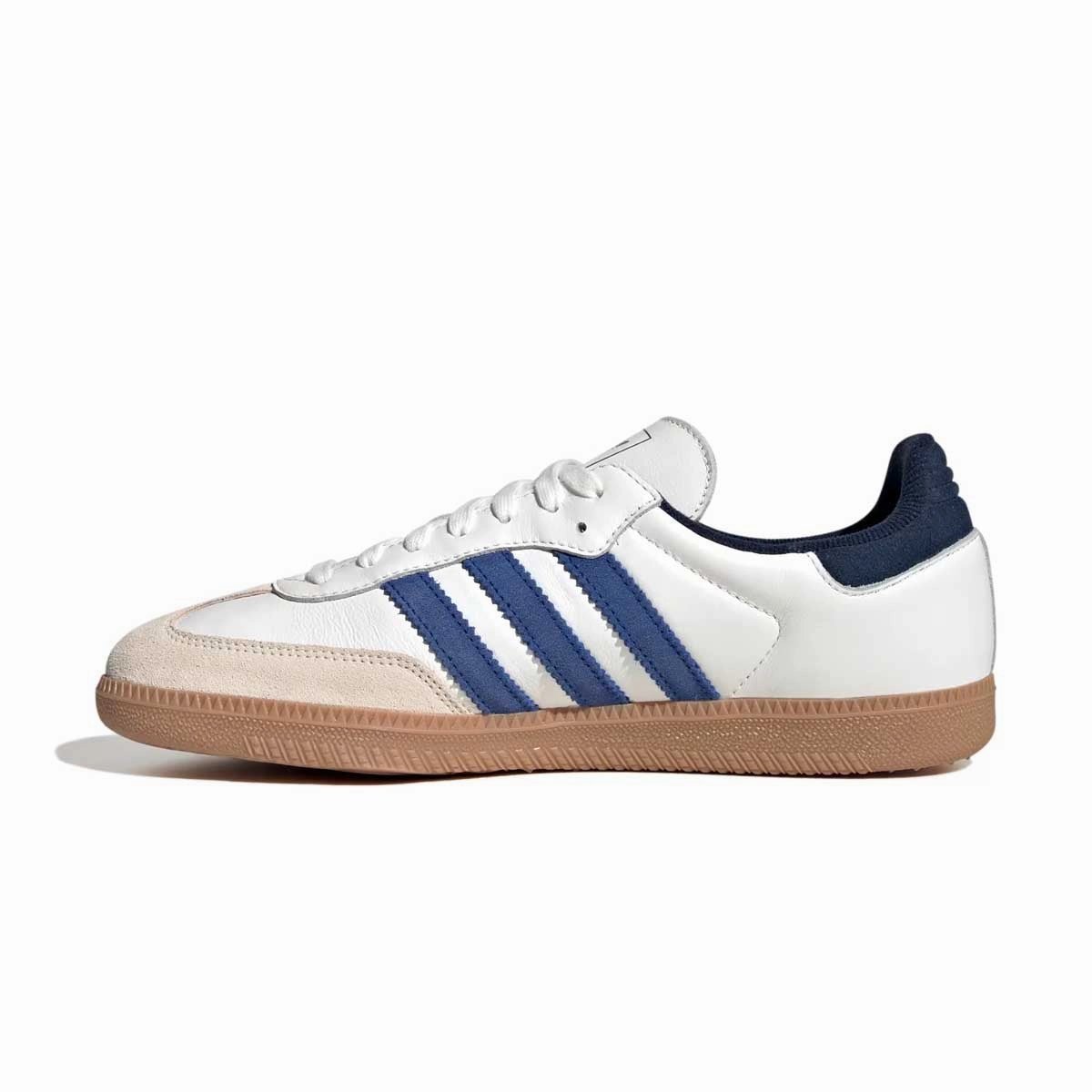 Samba OG 'Core White Royal Blue' Adidas Two Stripe Shoes