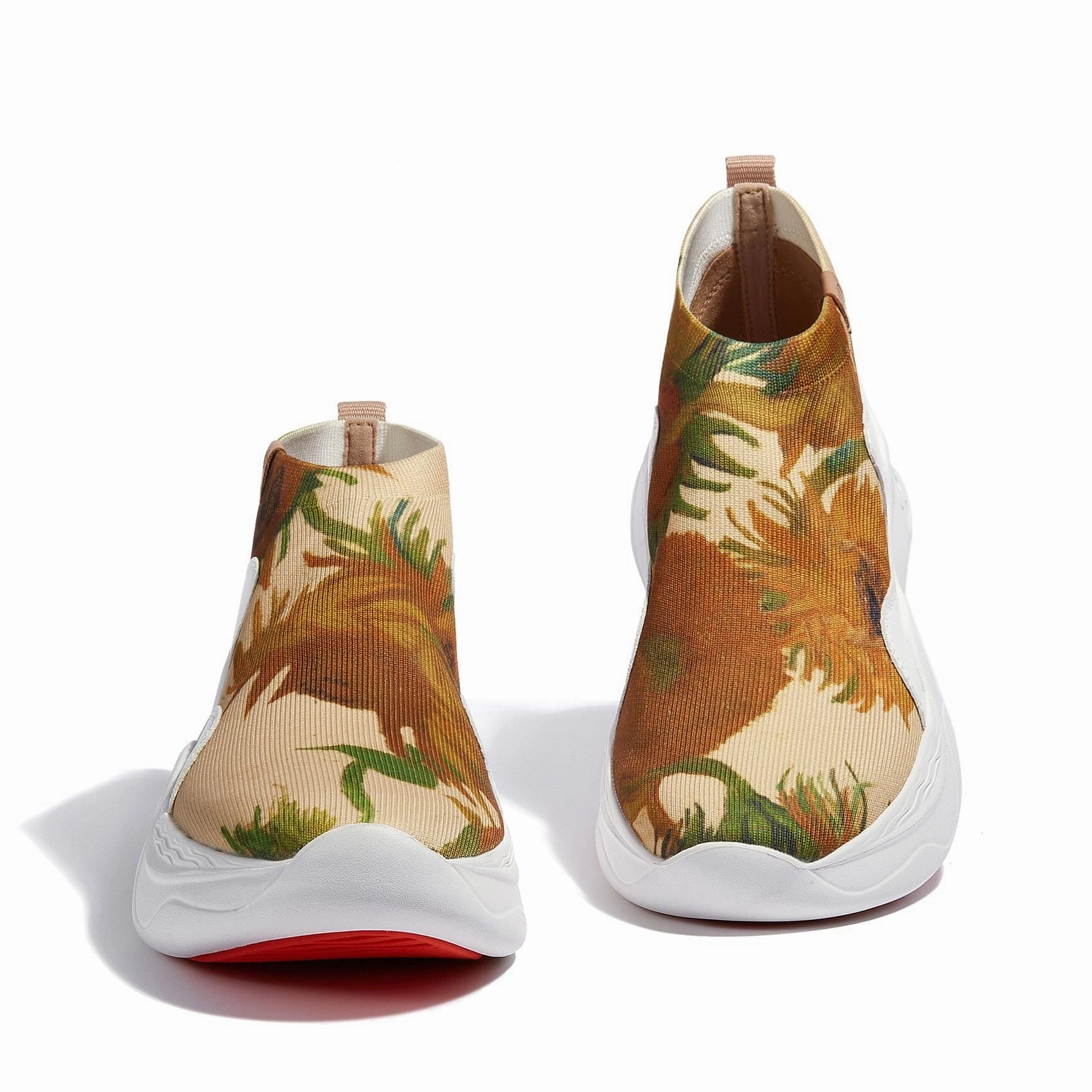 Van Gogh Sunflowers Palma II Women Boots Wide Calf