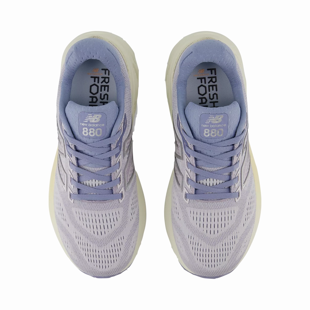 New Balance Women's Fresh Foam X 880v15 Sneaker in Pearl Grey with Dusk Shower and Calcium