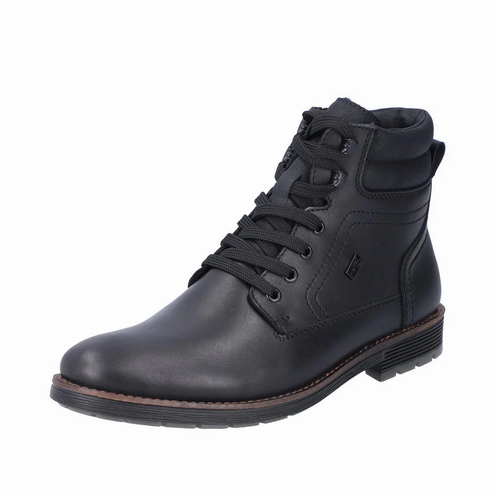 F4544-00 Black Lace/Side Zip RTex Boots For Girls