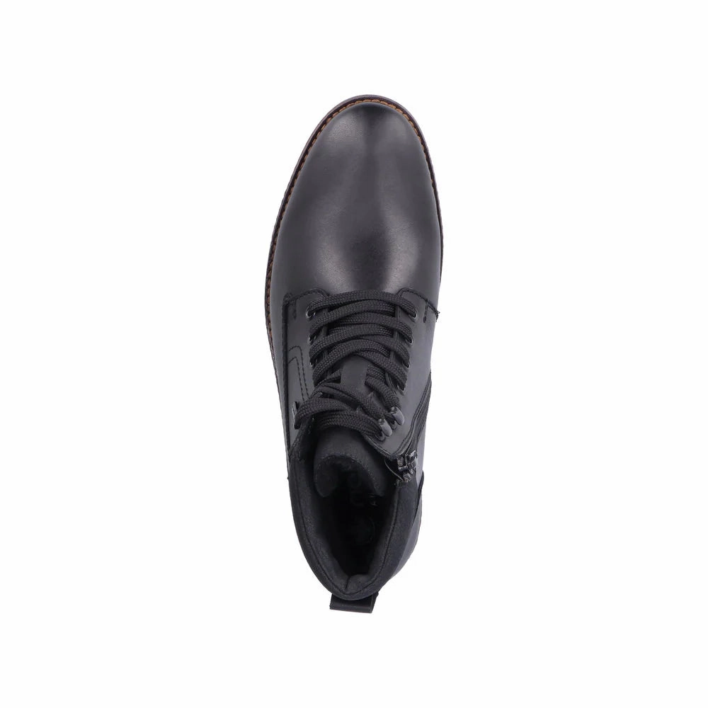 Lightweight Work Boots Waterproof F4544-00 Black Lace/Side Zip RTex