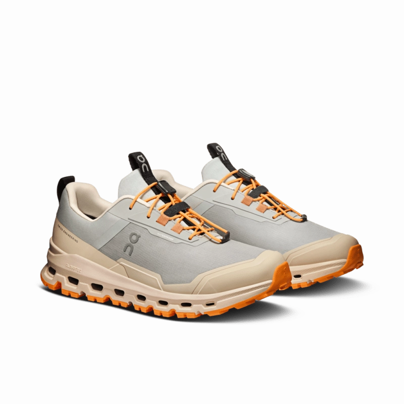 On Big Kids Cloudhero Waterproof - Glacier/Cream Silver Sneakers Membership
