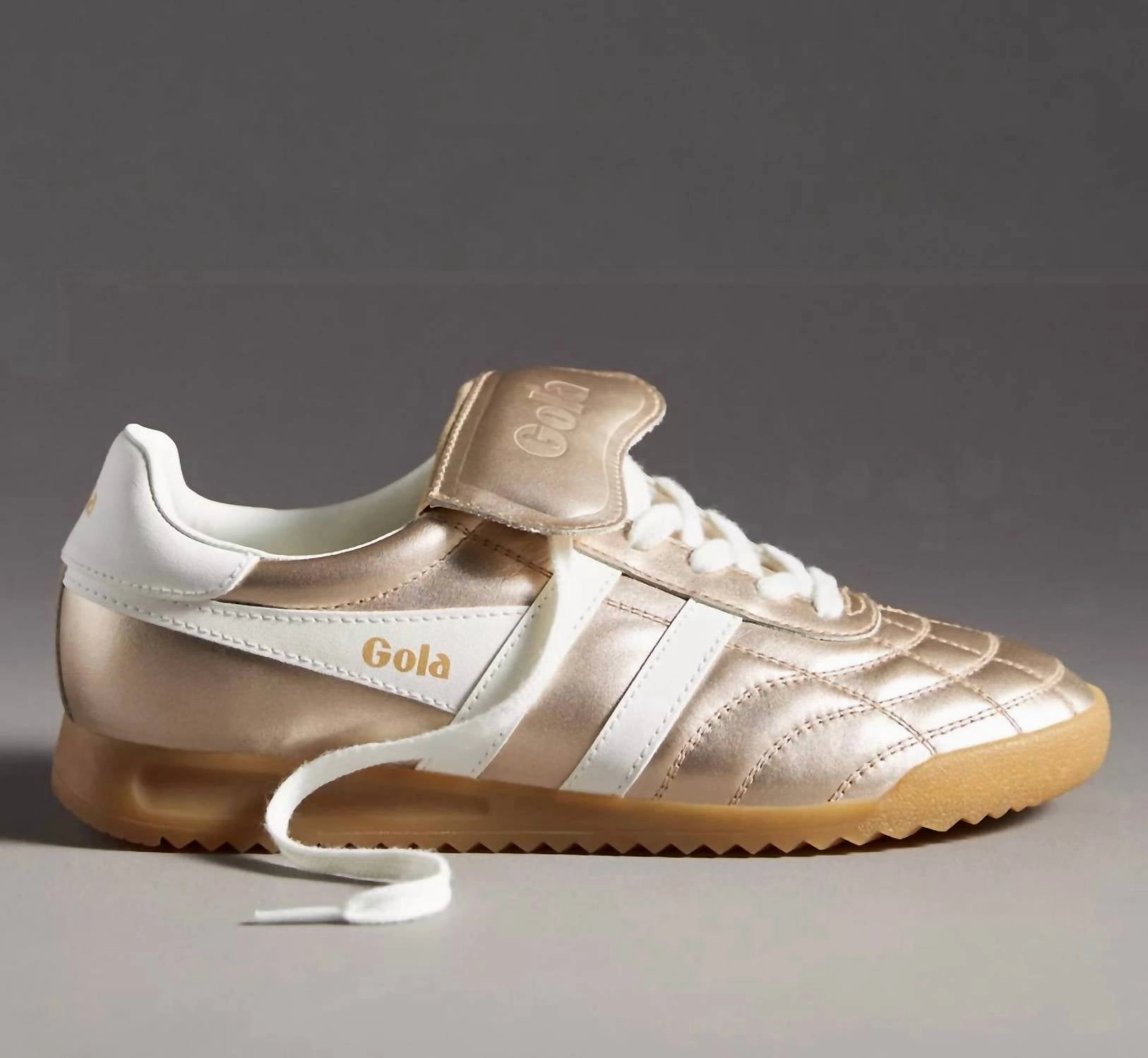 Women's Stadium '86 Sneakers In Gold Wrestling Sneakers