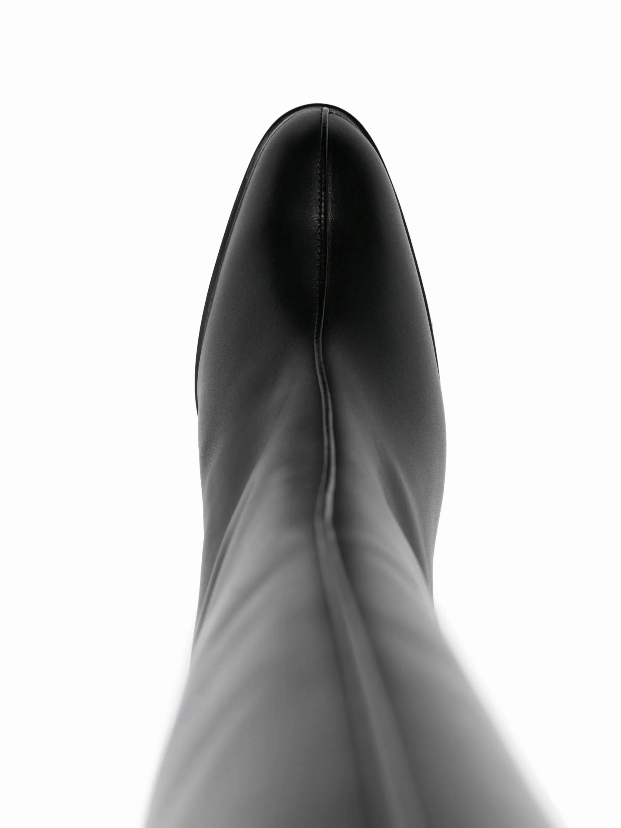 105mm leather knee boots Designer Rain Boots