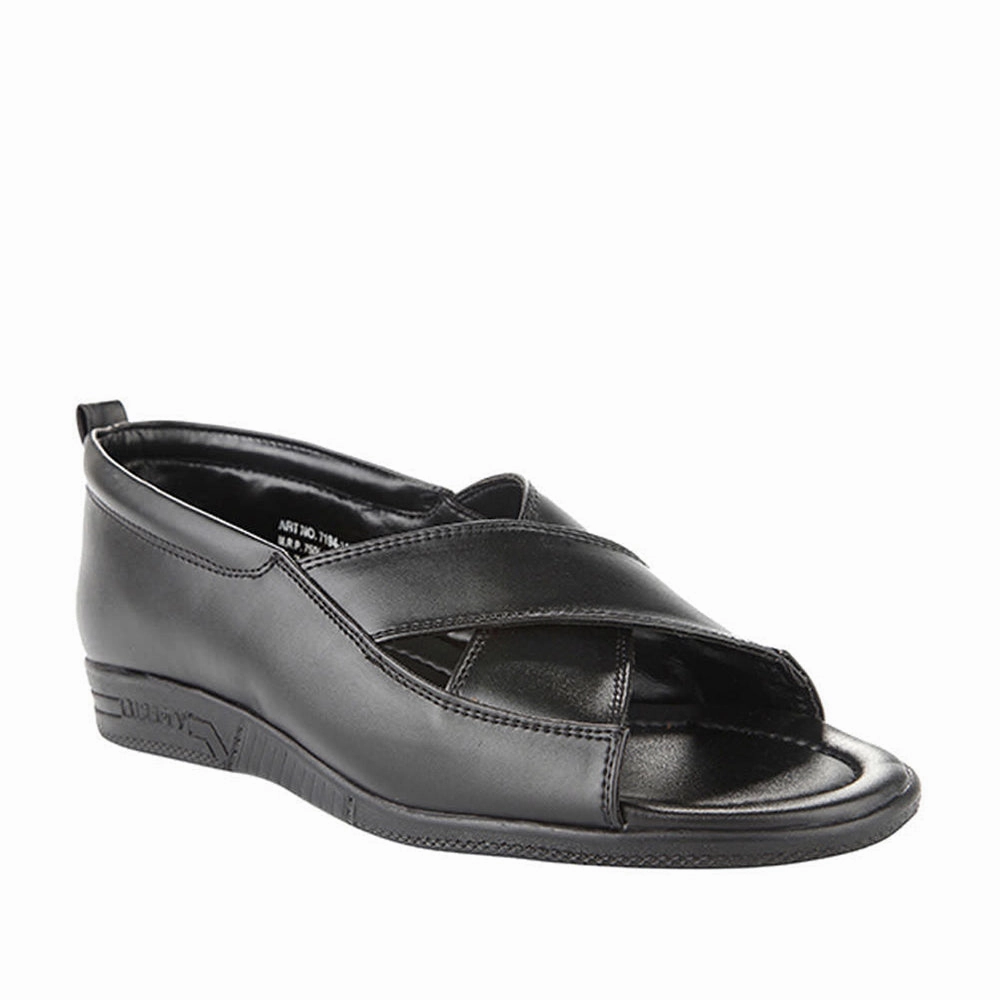 Sandals Flower Coolers Formal (Black) Sandals For Men 7194-118 By Liberty