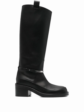 Almond Toe Boots 60mm metal-strap boot