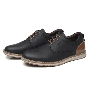 Casual Travel Shoes West Louis Spring Casual Leather Everyday Men Shoes
