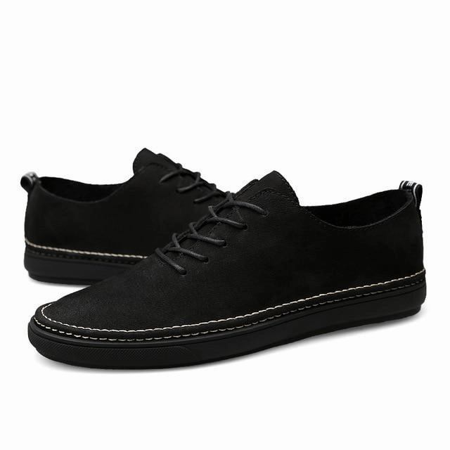West Louis Casual British Flat Soft Shoes Best Business Casual Walking Shoes