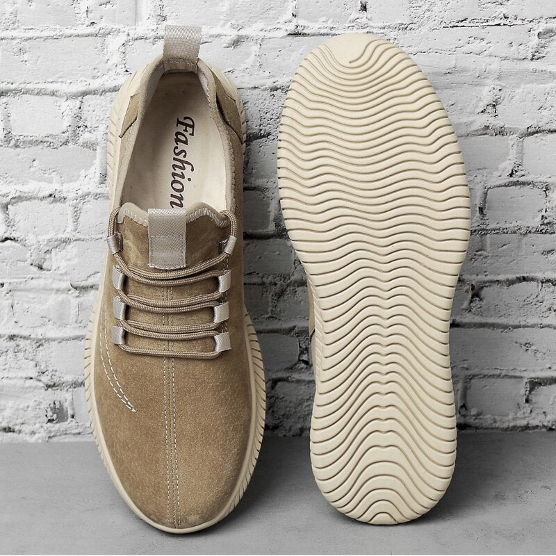 Sneakers With A High Arch West Louis Designer Trendy Suede Lightweight Sneakers