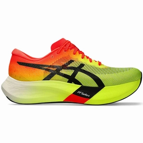 Men's Asics Metaspeed Edge Paris, Safety Yellow/Black, 8.5 D Medium New Asics Shoes 2024