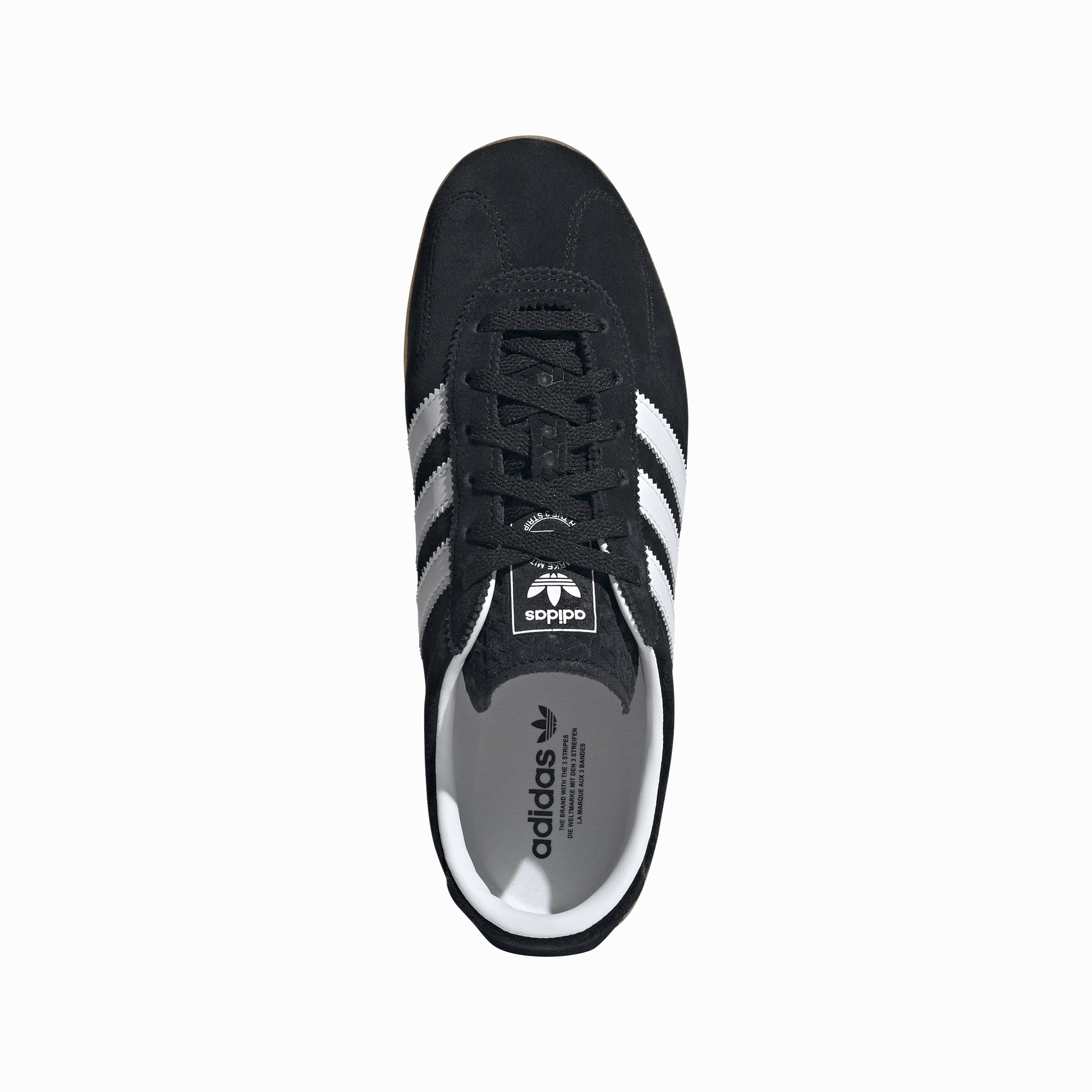 Wmns Gazelle Low Pro 'Black White Gum' Asu Shoes Adidas