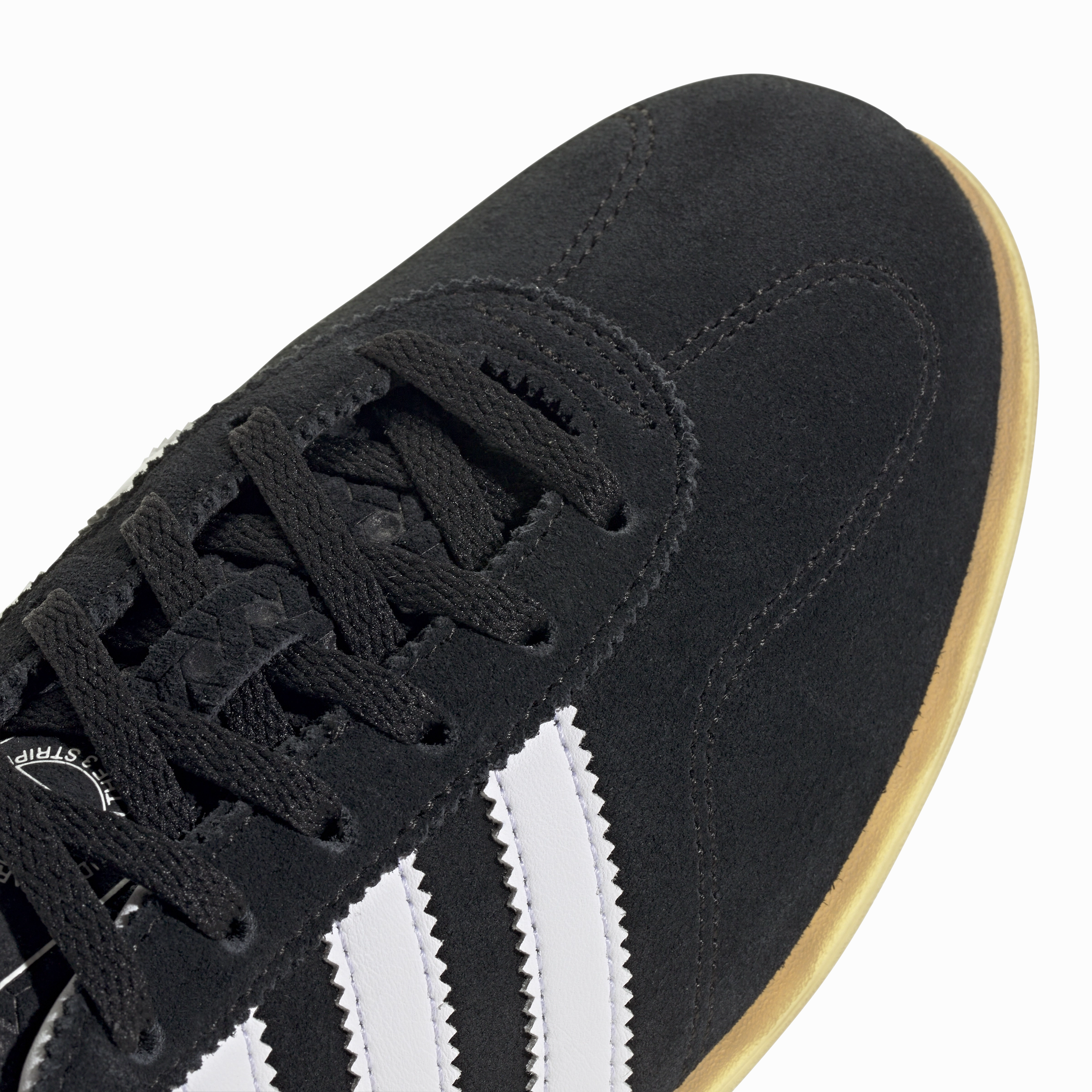 Wmns Gazelle Low Pro 'Black White Gum' Messi Indoor Soccer Shoes Adidas