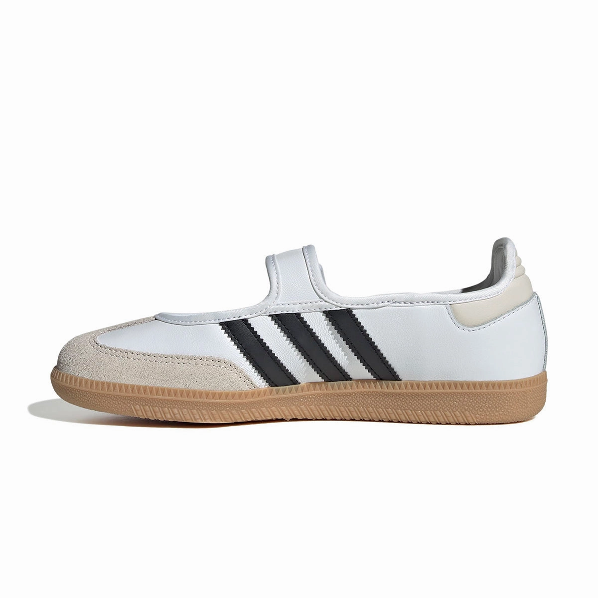 Wmns Samba OG Mary Jane 'White Black Gum' Adidas Youth Basketball Shoes