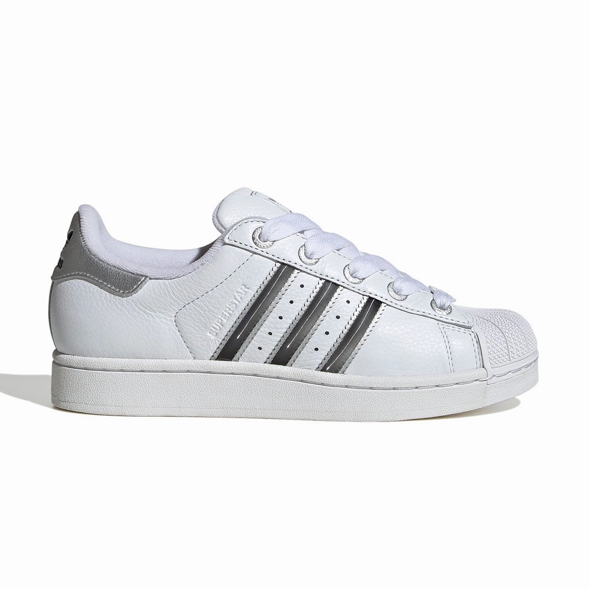 90s Adidas Shoes Wmns Superstar II 'Cloud White Matte Silver'