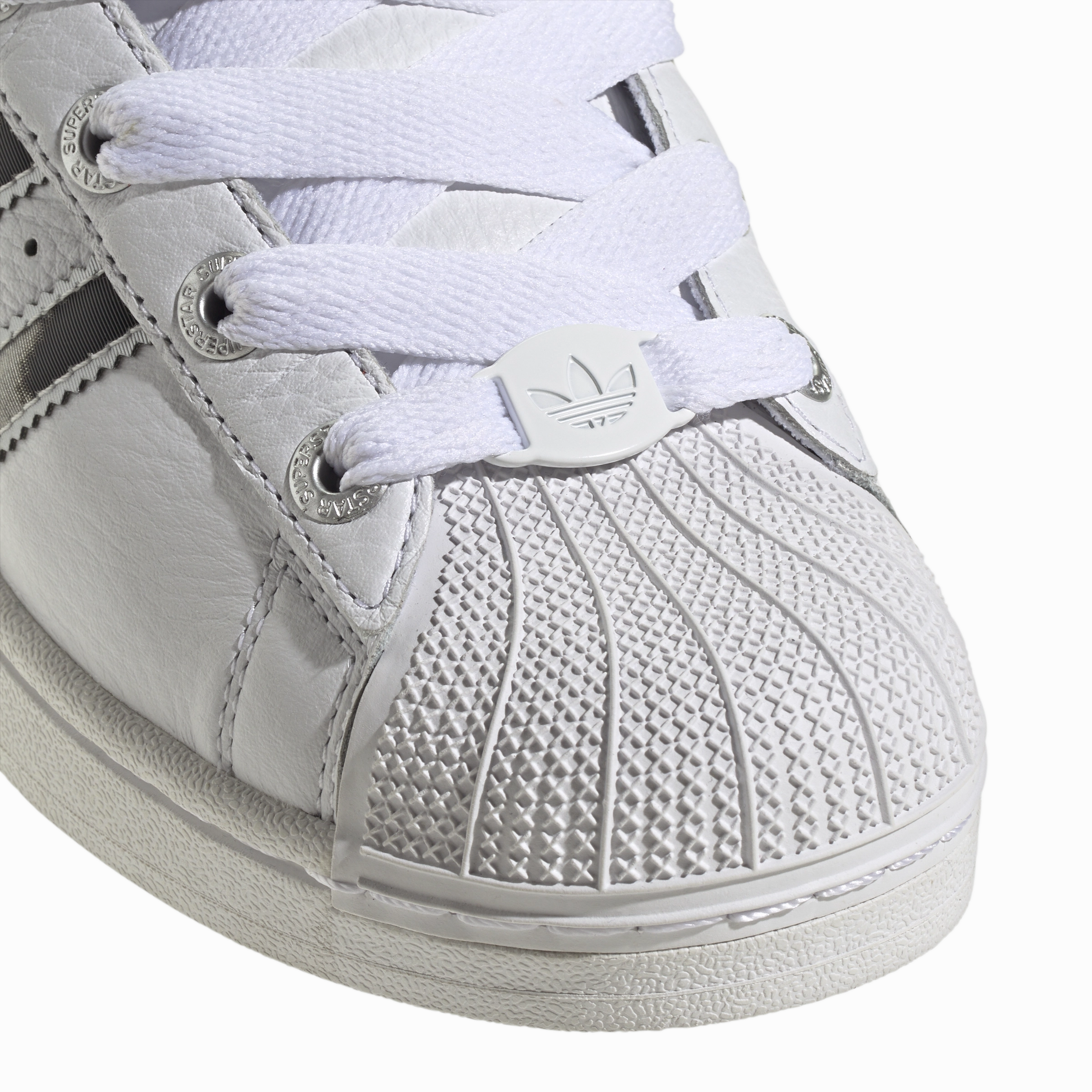 Adidas Soccer Shoes World Cup Wmns Superstar II 'Cloud White Matte Silver'