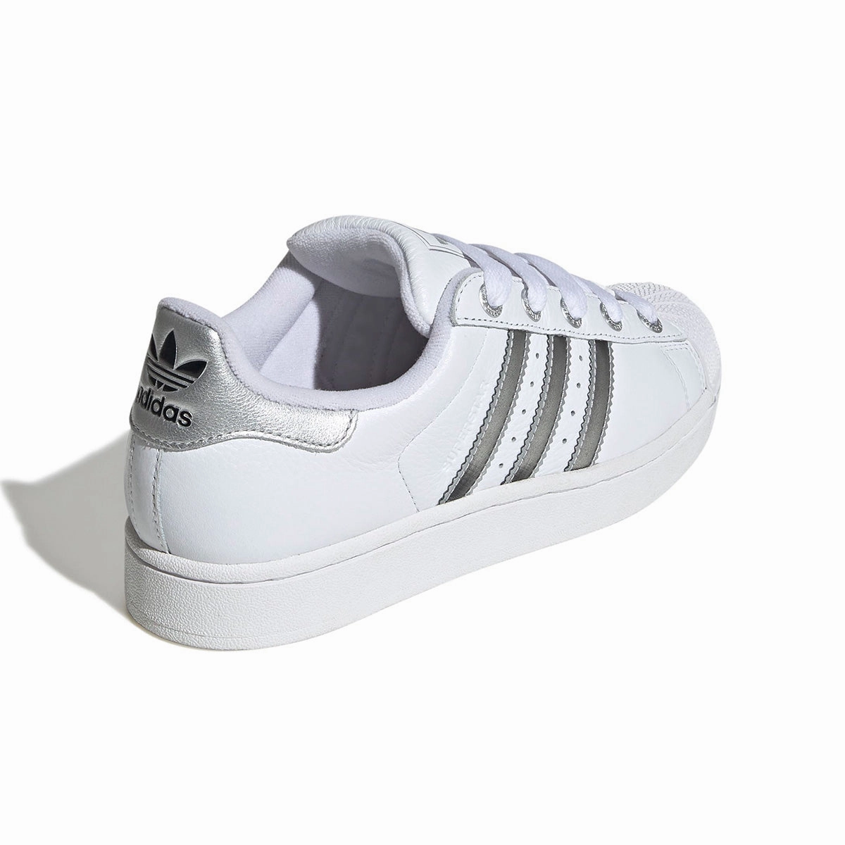 Adidas Trail Running Shoes Wmns Superstar II 'Cloud White Matte Silver'