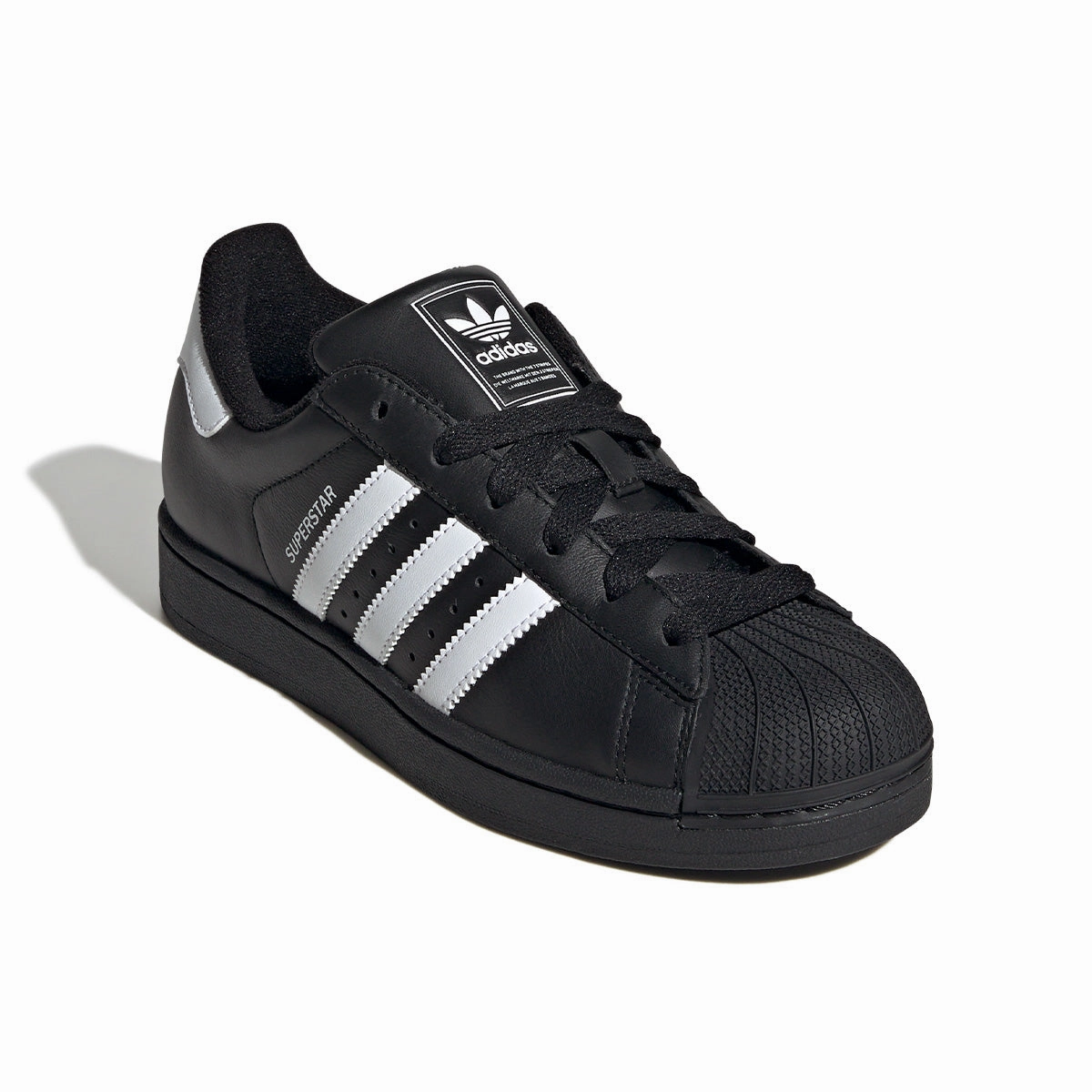 Wmns Superstar II  'Core Black White' Denim Adidas Shoes