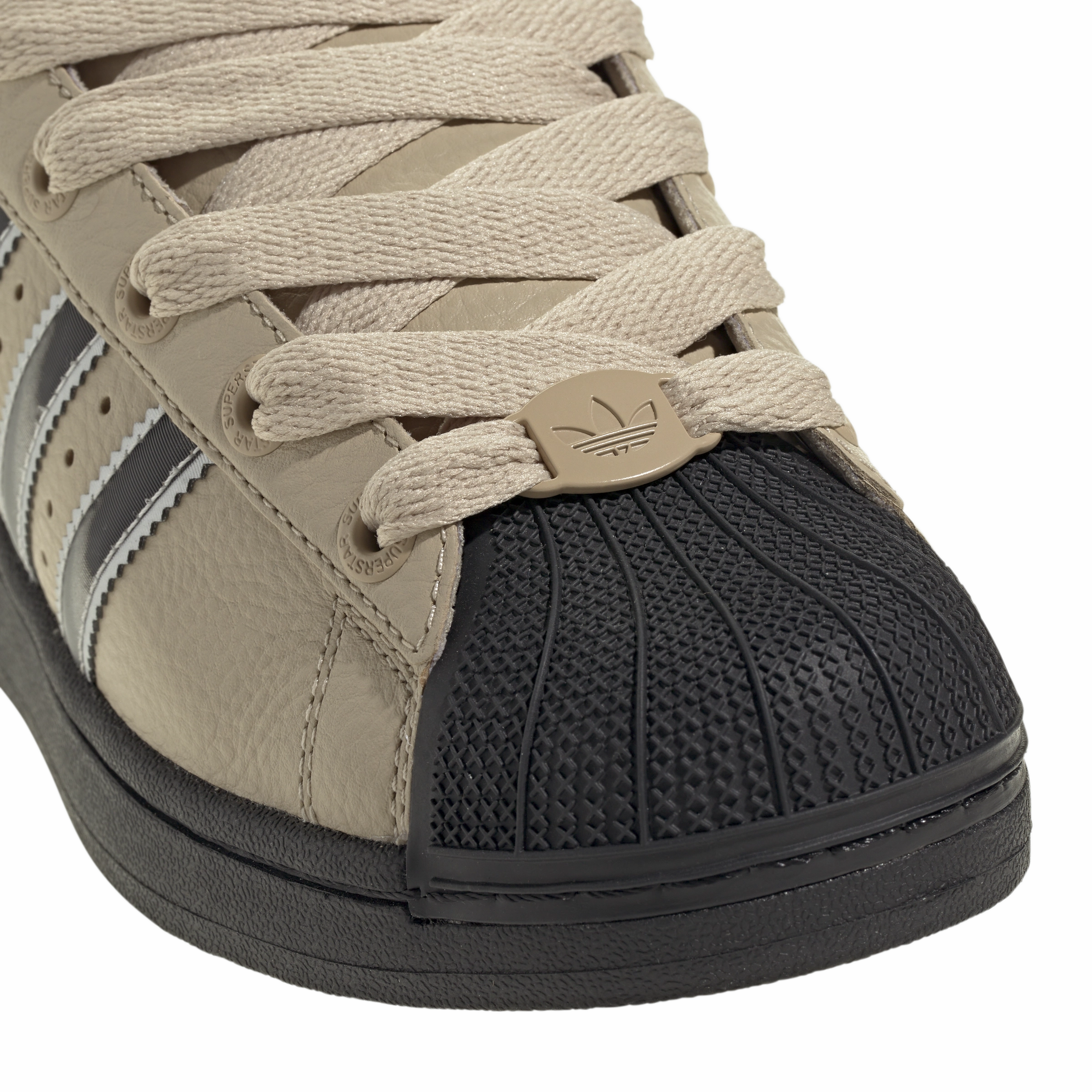 Adidas Breaknet Sleek Shoes Wmns Superstar II 'Stone Khaki Silver Metallic'