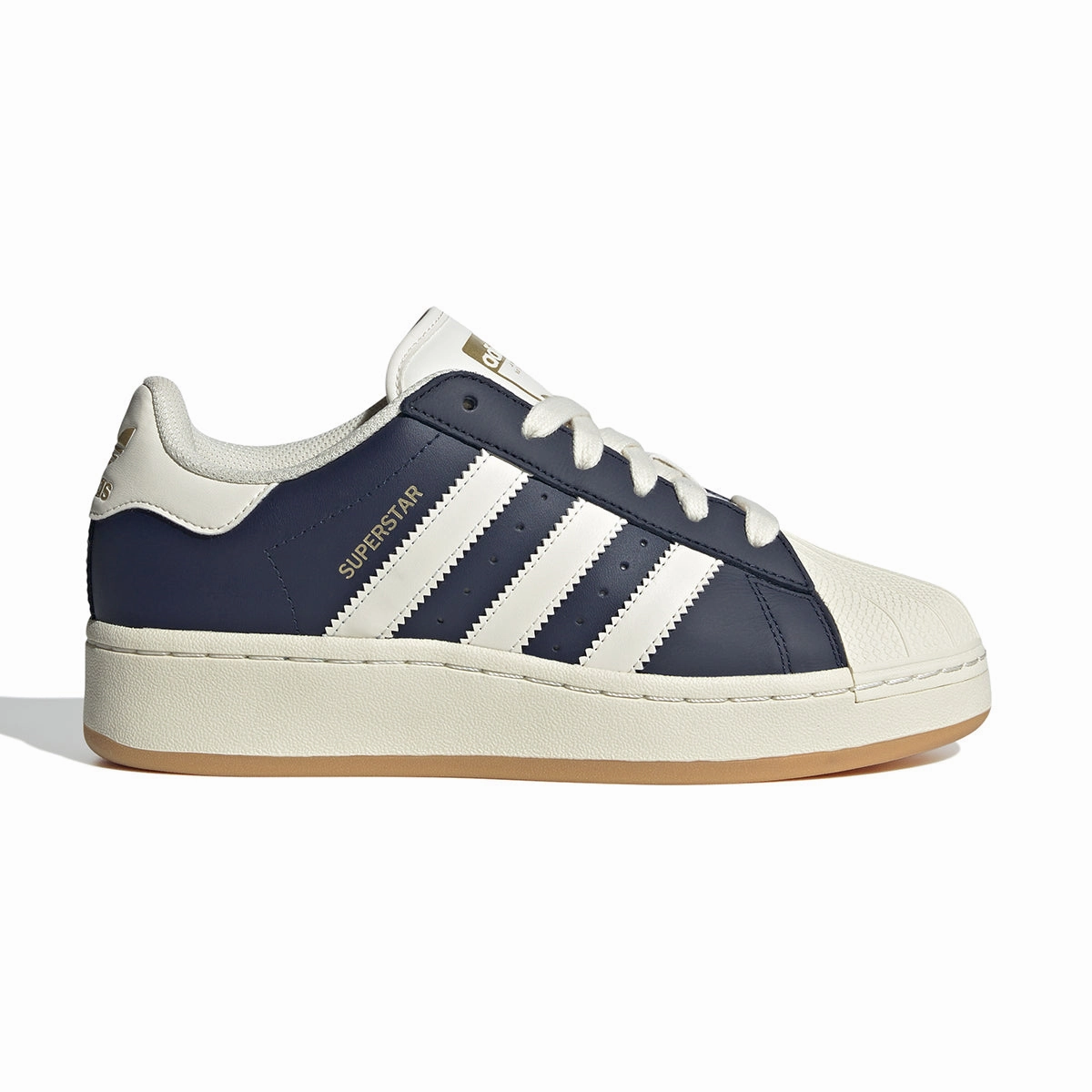 Wmns Superstar XLG 'Night Indigo Cream White' Adidas Olympic Lifting Shoes