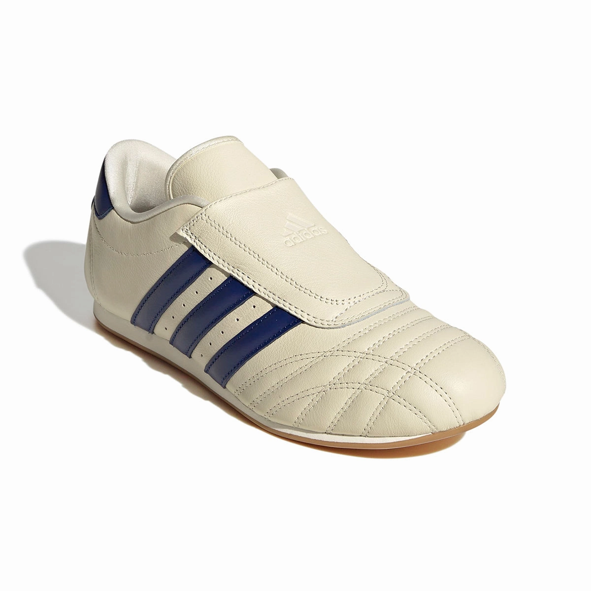 Adidas Full Black Shoes Wmns Taekwondo 'Cream White Victory Blue'