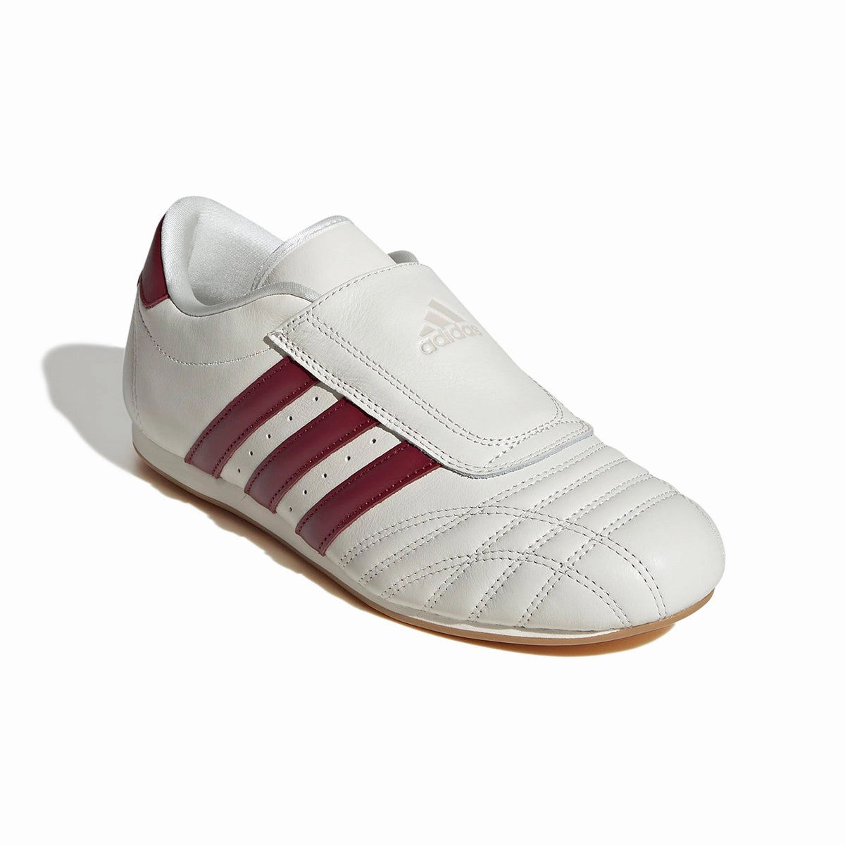 Wmns Taekwondo 'Off White Noble Maroon' Vintage Adidas Basketball Shoes