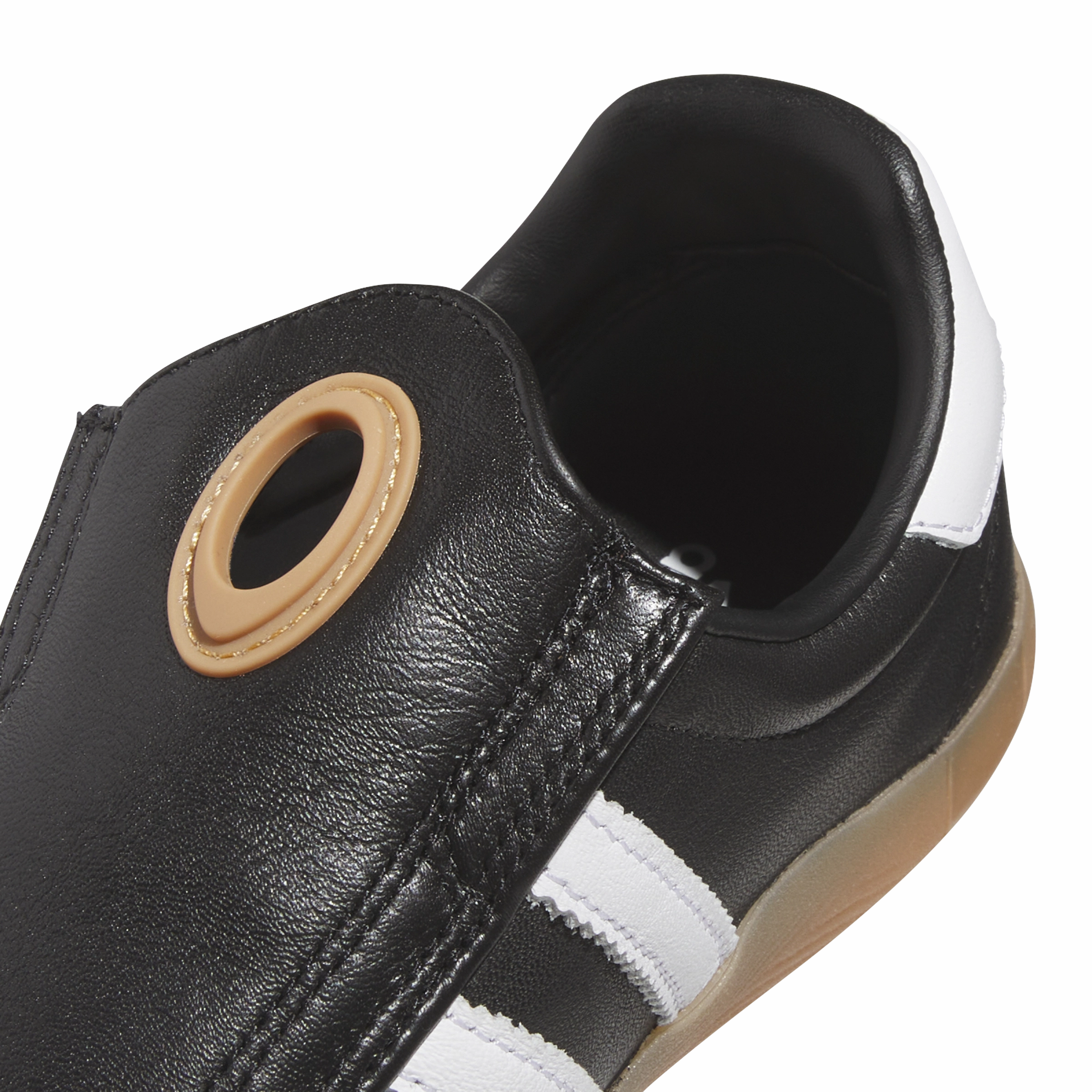 Wmns Taekwondo Mei 'Black White Gum' Adidas Roller Skate Shoes