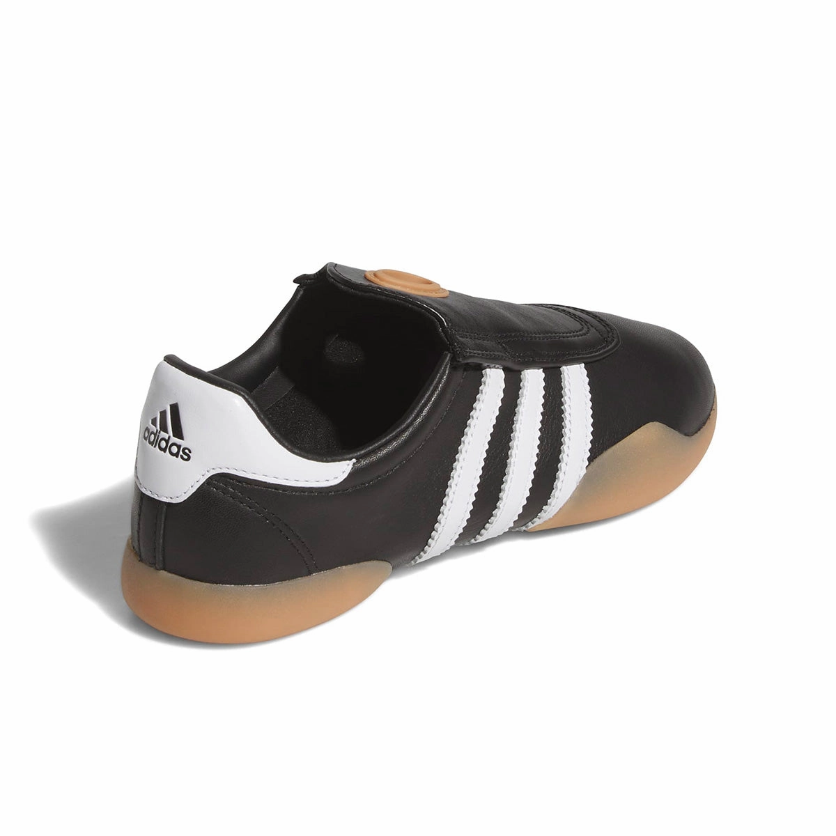 Wmns Taekwondo Mei 'Black White Gum' Adidas Wings Shoes