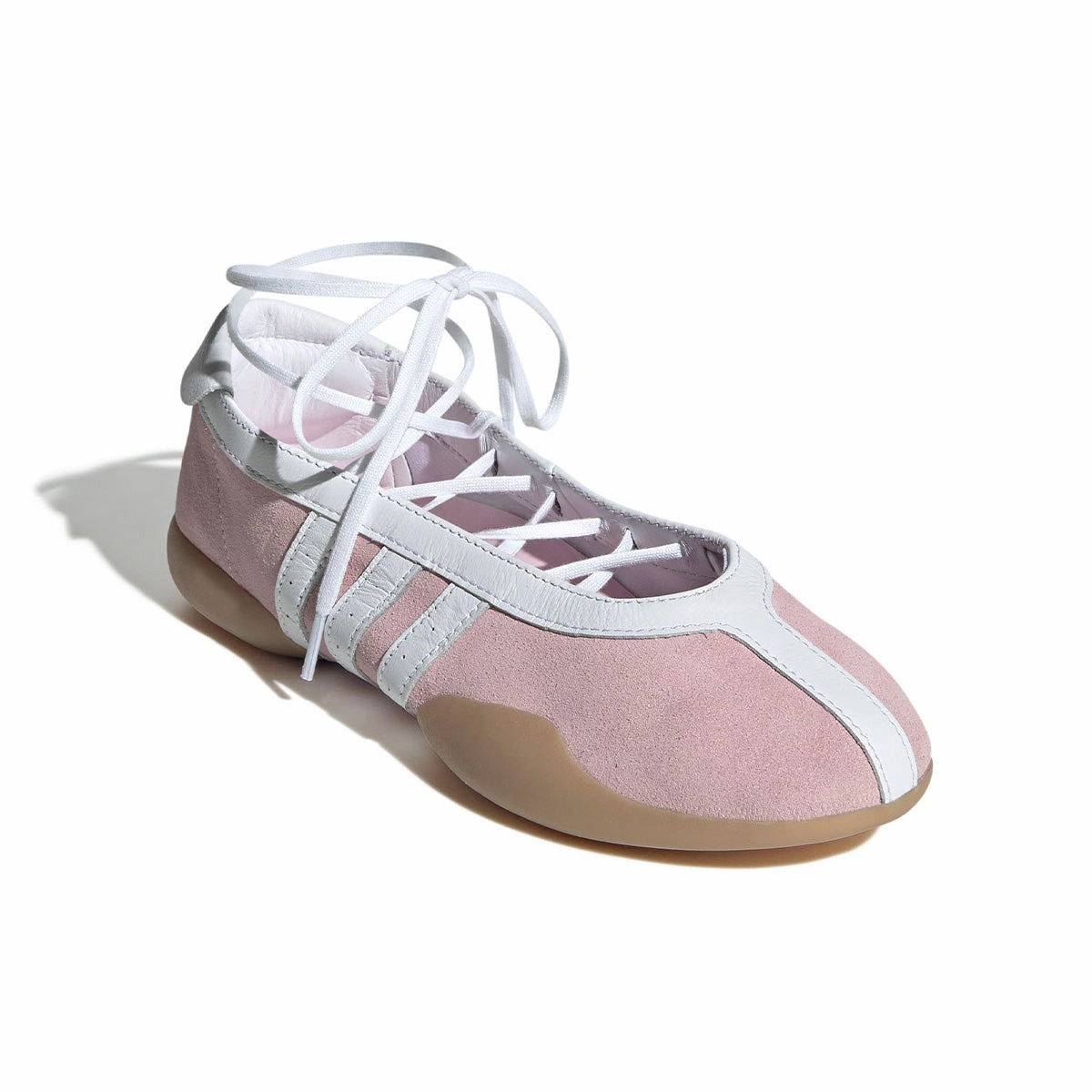 Wmns Taekwondo Mei 'Clear Pink Cloud White' Vintage Adidas Wrestling Shoes