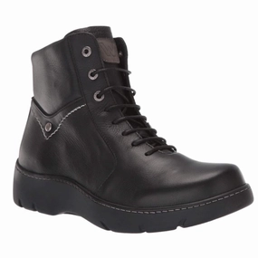Wolky Daydream Black Vegi Leather Boot (Women's) Puss And Boots Movie