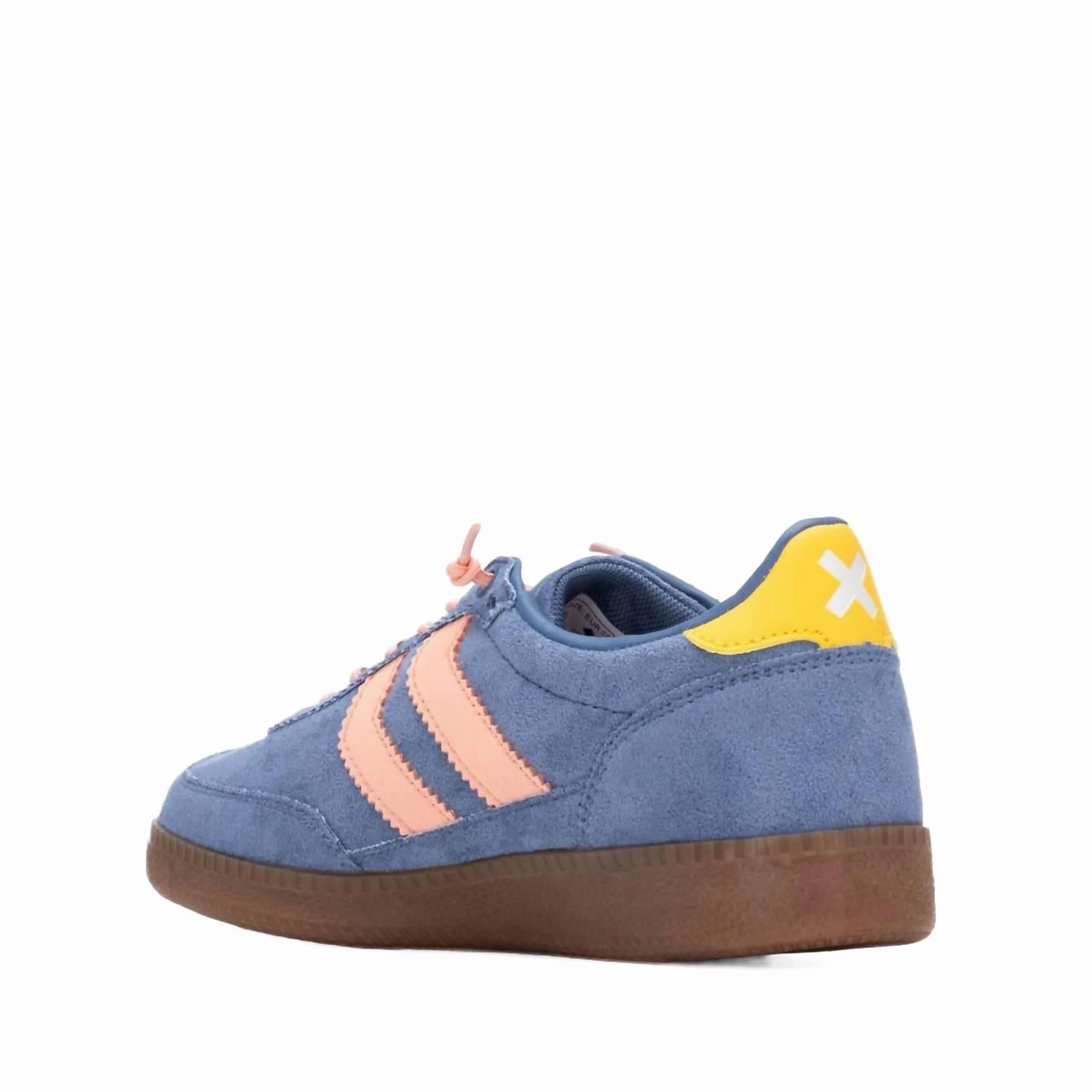 Women's 144170 Sneakers In Jeans Grandprø Rally Laser Cut Sneakers