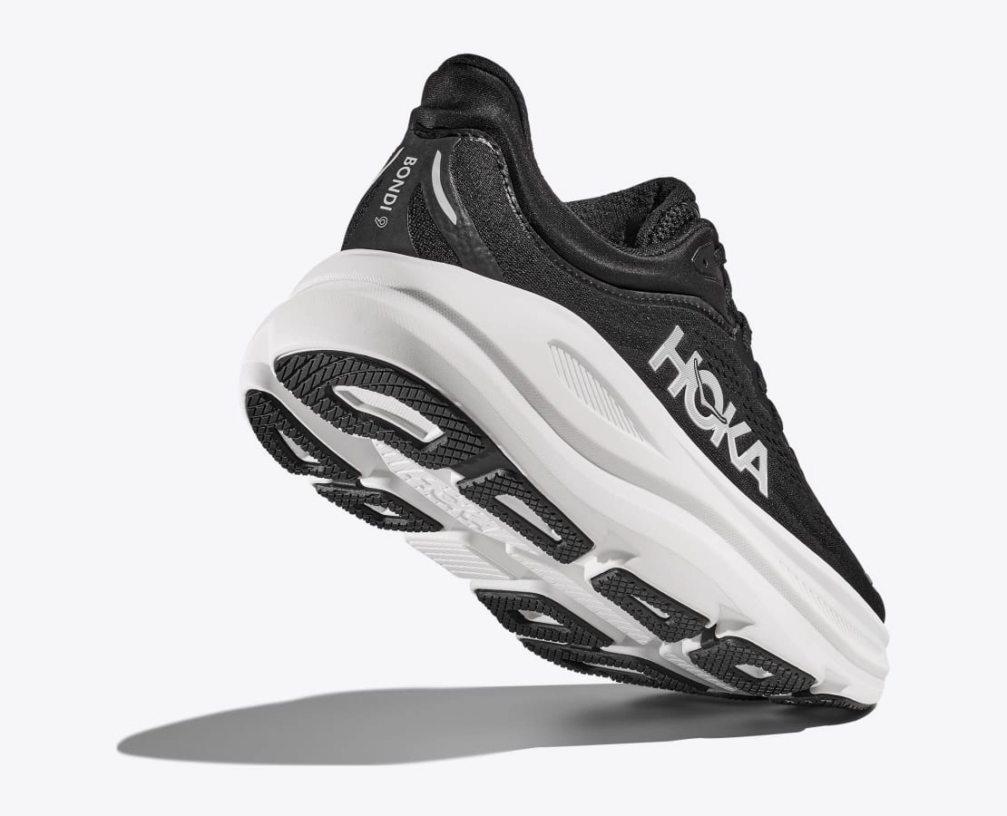 Mach 5 Women's - HOKA Bondi 9 - Black/White